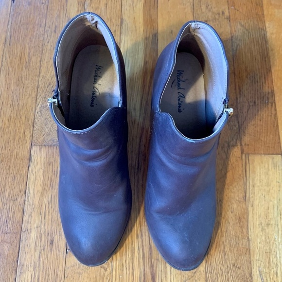 MICHAEL Antonio Marlie Brown Booties - Picture 3 of 5